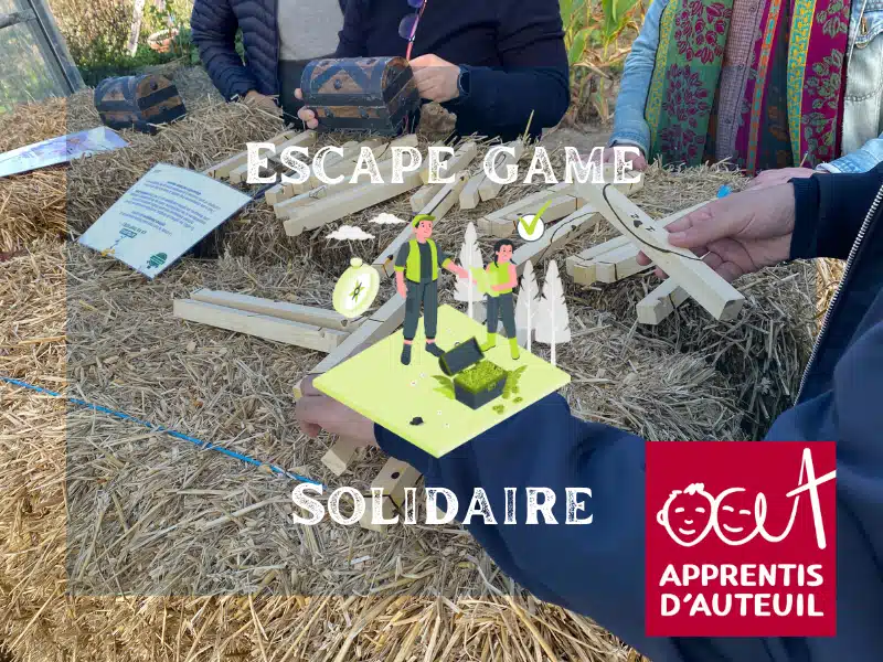 logo escape game solidaire