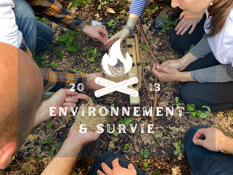 logo team building environnement & survie