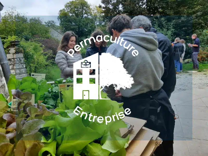 logo permaculture et entreprise